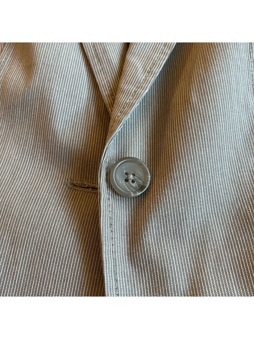 Banana Republic Grey One Button Blazer Size 4 - Picture 5 of 8